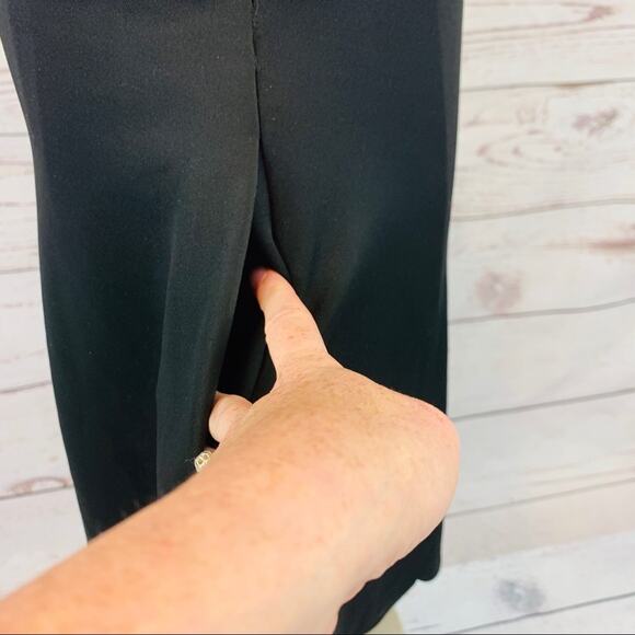 By & By little black dress scalloped edges scuba - Picture 5 of 9